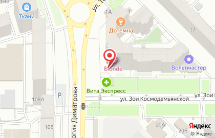 Супермаркет Магнит в Самаре на карте