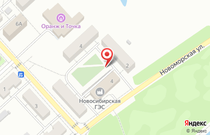 Новосибирская ГЭС, ОАО РусГидро на карте