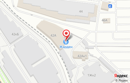 Оптово-розничный магазин Жарден на улице Владимира Высоцкого на карте