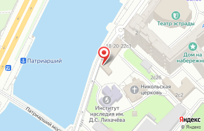 Киоск церковной выпечки на Берсеневской набережной на карте