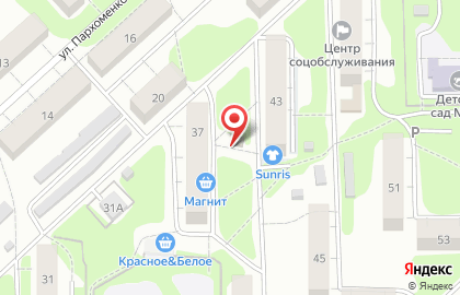 Магазин фруктов и овощей на Космическом проспекте на карте