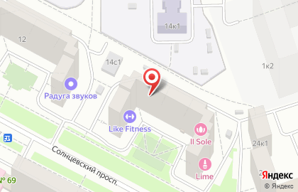 Фирменный магазин стальных дверей Torex на Солнцевском проспекте на карте