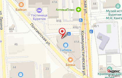 Центр недвижимости и ипотеки Этажи на Почтамтской улице на карте