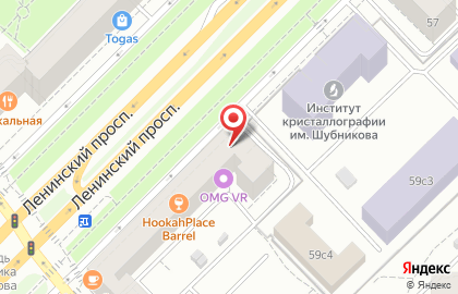Магазин японских ножей Тоджиро в Гагаринском районе на карте