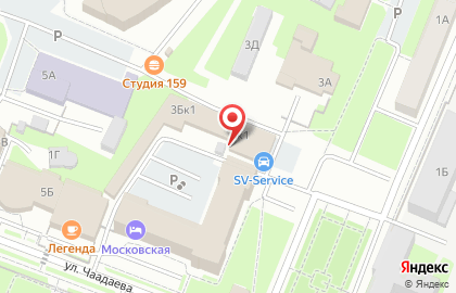 SV-Service в Московском районе на карте