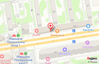Банкомат СберБанк в Новосибирске на карте