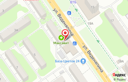 Медицинская компания Инвитро в Автозаводском районе на карте