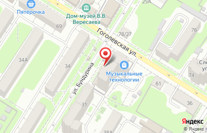 Доктор Борменталь на Гоголевской улице на карте