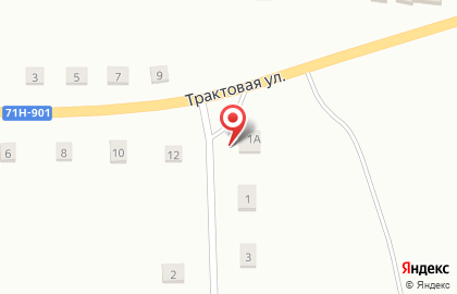 Салют на Полевой улице на карте