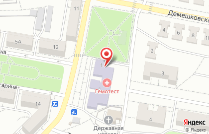 Детская школа искусств №4 на Октябрьской улице на карте