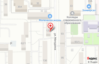 Продуктовый магазин в Челябинске на карте