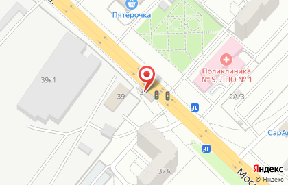 Магазин цветов на Московском шоссе, 37в на карте