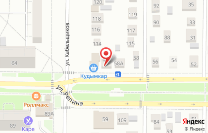 Продуктовый магазин в Перми на карте