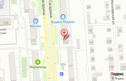 Пункт выдачи автозапчастей Подзамену в Ленинском районе на карте