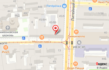 Магазин эротических товаров ExtazShop на метро Чернышевская на карте