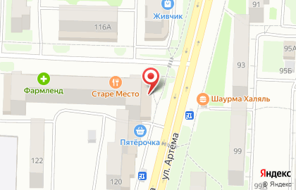 Универсальный комплекс Атмосфера на карте