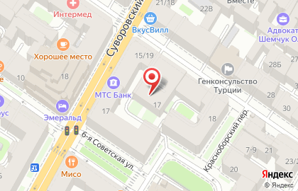 Эдем на улице 7-я Советская на карте