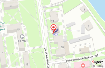 903 на улице Максима Горького на карте