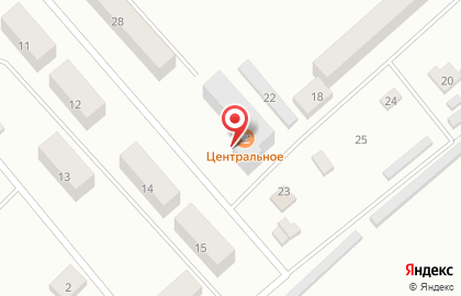 Кафе Центральное в Новосибирске на карте