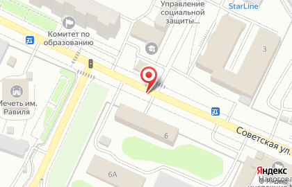 Сервис перевозки лежачих больных на Советской улице, 60 на карте