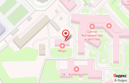 Раменская центральная районная больница на улице Махова на карте