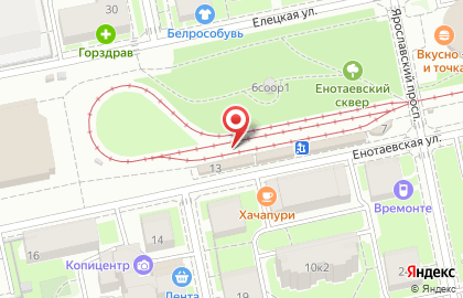 Магазин сухофруктов и кондитерских изделий на Енотаевской улице на карте
