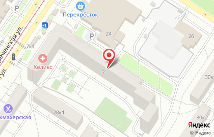 Хеликс на карте