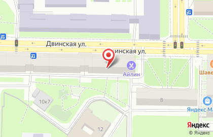 Участковый пункт полиции 31 отдел полиции, Управление МВД Кировского района на Двинской улице на карте