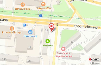 Киоск по продаже мясной продукции на улице Трубников на карте