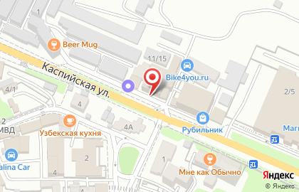Страховой центр Горстрах на Приреченской улице на карте