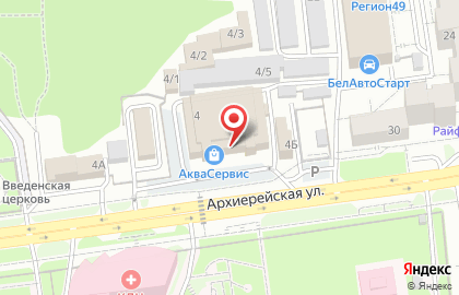 ТЦ Талисман в Белгороде на карте