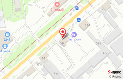 Магазин автозапчастей в Туле на карте