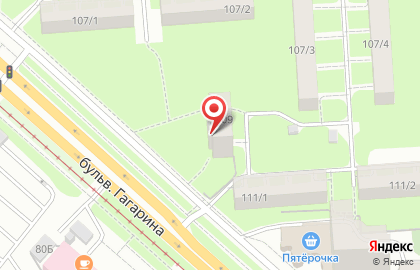 Торговый дом Зевс в Мотовилихинском районе на карте