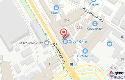 Компания обслуживания кондиционеров market123.pro на Донской улице на карте