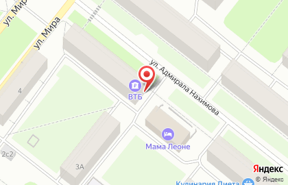 Магазин косметики и товаров для дома Улыбка радуги на улице Адмирала Нахимова на карте