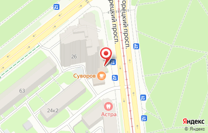 Магазин Семишагофф в Санкт-Петербурге на карте