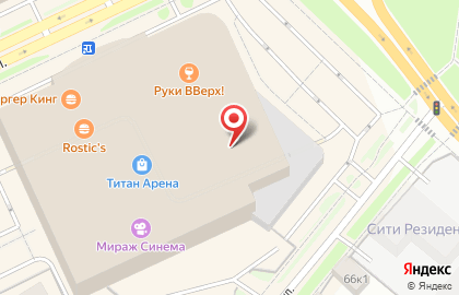 Каток Ледовая арена на карте