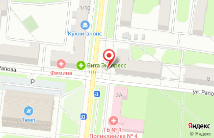 Магазин Долина цветов в Ярославле на карте