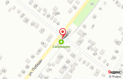 Магазин овощей и фруктов на улице Победы на карте