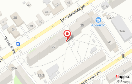 Сеть фирменных магазинов-кондитерских Антонов Двор на Вокзальной улице на карте