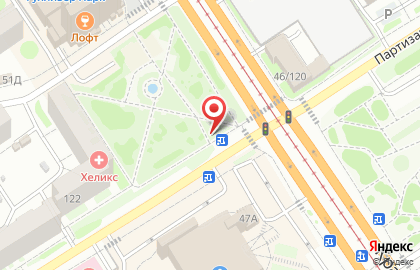 Рекламный щит, РА Маркетинг & Реклама на Партизанской улице на карте