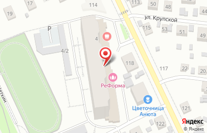 Стоматология Дантист на улице Водопьянова на карте