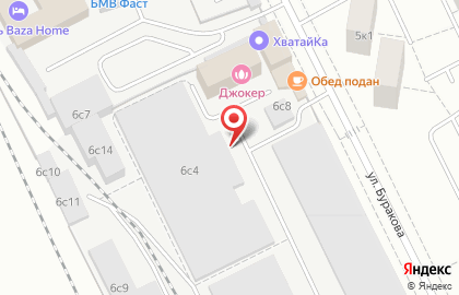 Технологии прикосновения на улице Буракова на карте