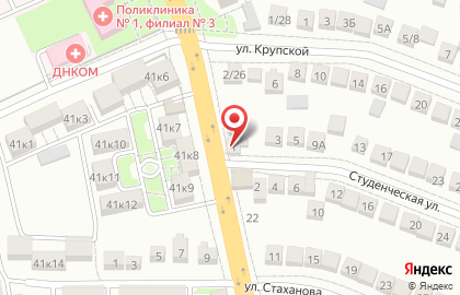Продовольственный магазин на Иристонской улице на карте