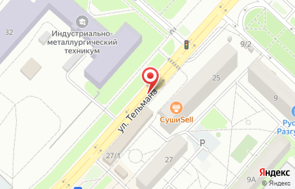 Киоск по продаже печатной продукции в Советском районе на карте