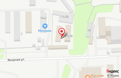 Аленка Петербург, Торговый дом на Якорной улице на карте
