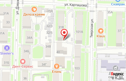 Picasso на улице Дзержинского на карте