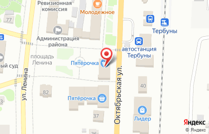 Страховая медицинская компания Капитал Медицинское Страхование на Октябрьской улице на карте