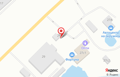 Шиномонтажная мастерская СервисСтрой на карте