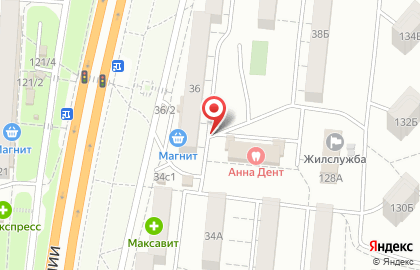 Натяжные потолки №1 в Кировском районе на карте